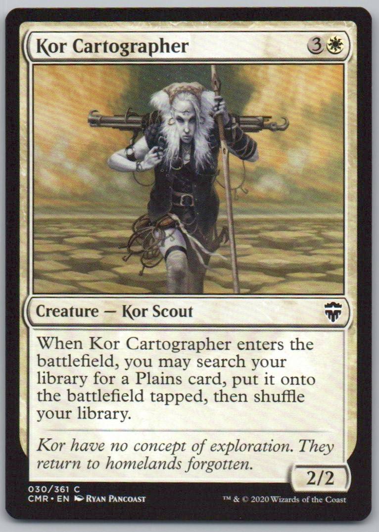 Kor Cartographer (30) 30 Normal Creature Card - Commander Legends