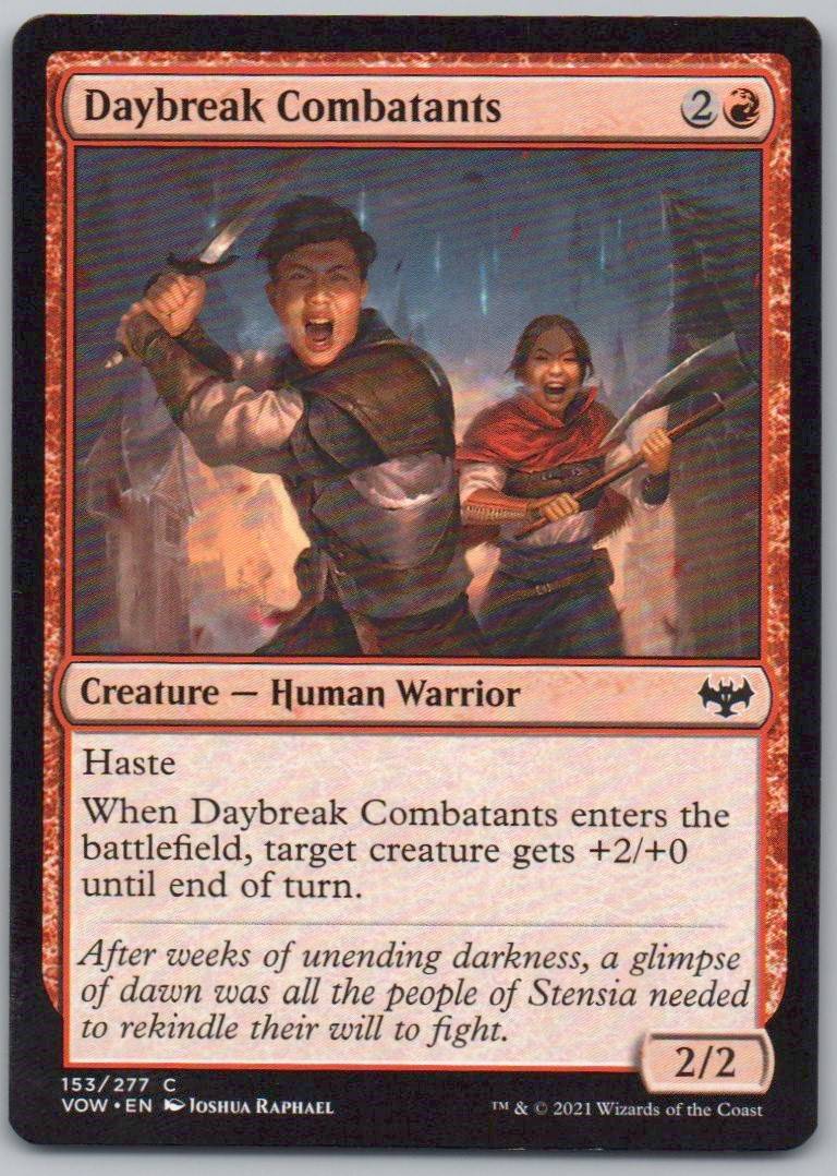 Daybreak Combatants 153 Normal Creature Card - Innistrad: Crimson Vow