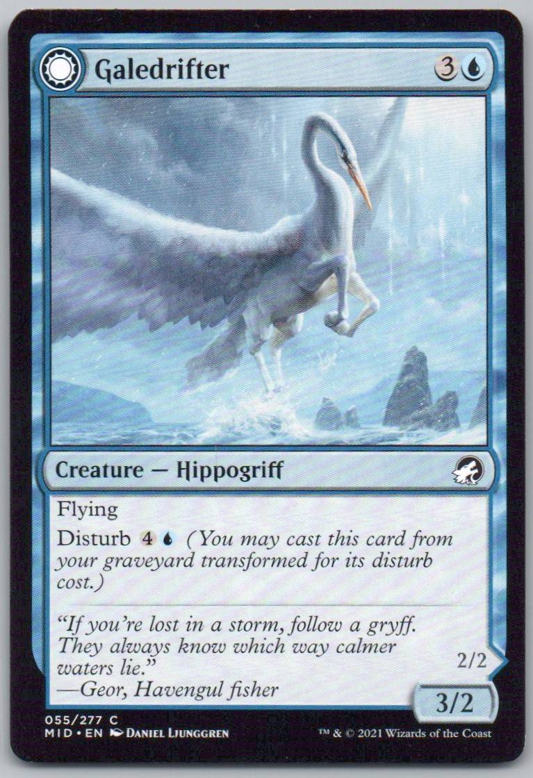 Galedrifter 55 0 Creature Card - Innistrad: Midnight Hunt