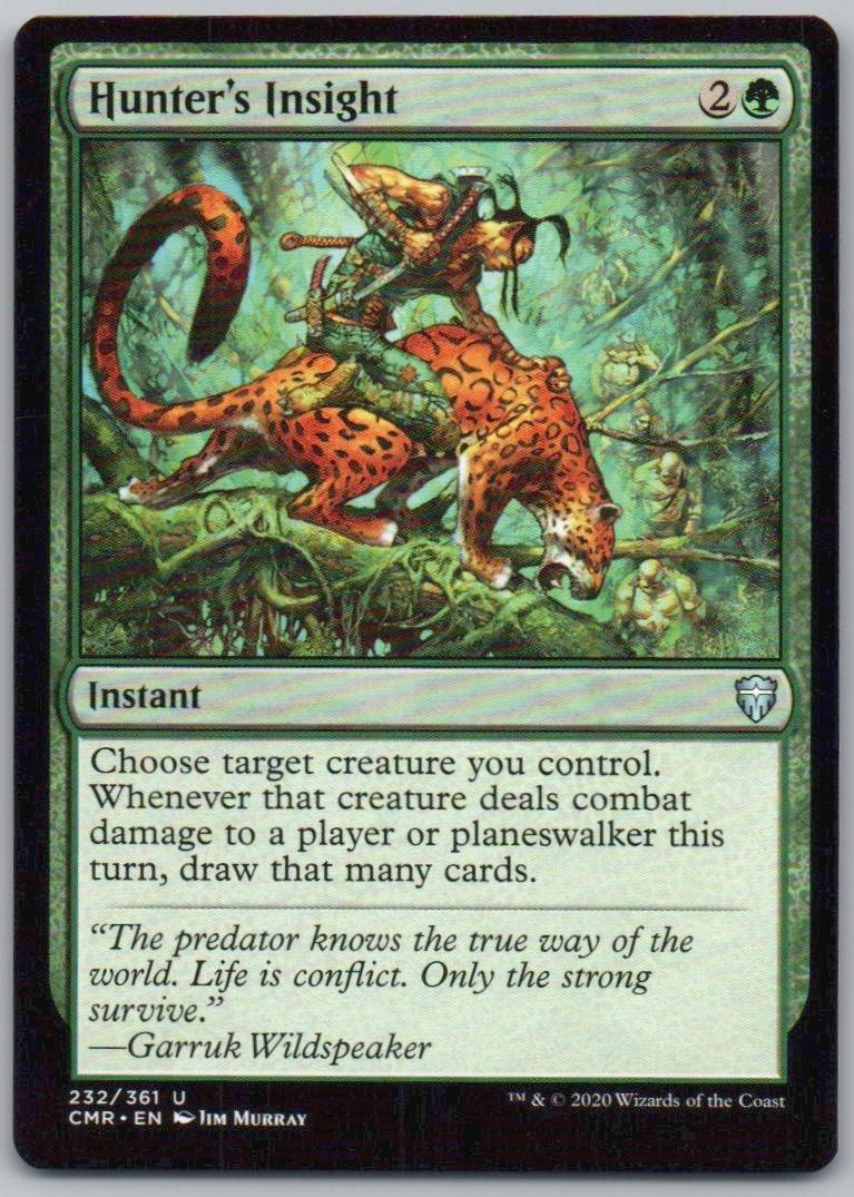 Hunter's Insight 232 Normal Instant Card - Commander Legends