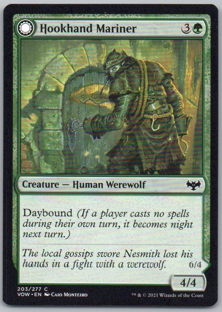 Hookhand Mariner 203 Normal Creature Card - Innistrad: Crimson Vow