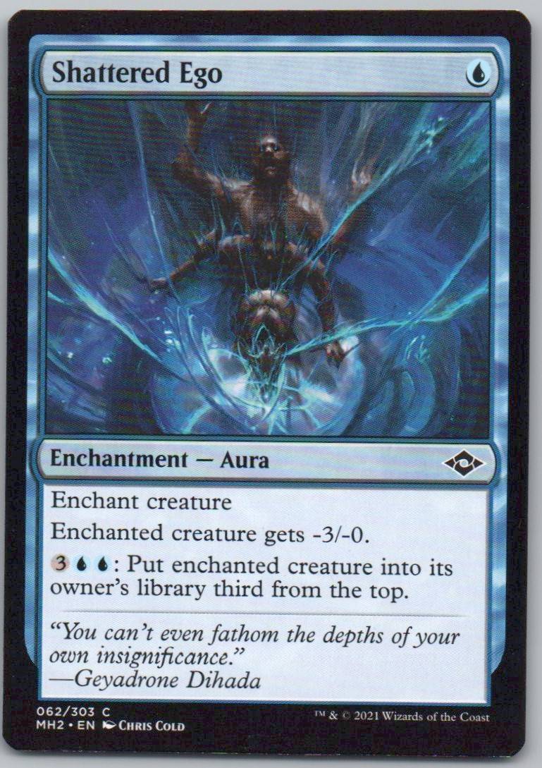 Shattered Ego 62 0 Enchantment Card - Modern Horizons 2