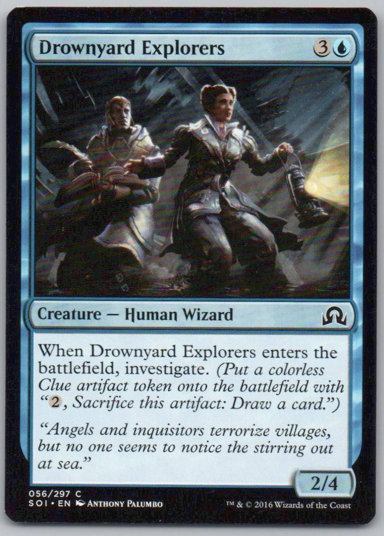 Drownyard Explorers 56 Normal Creature Card - Shadows over Innistrad