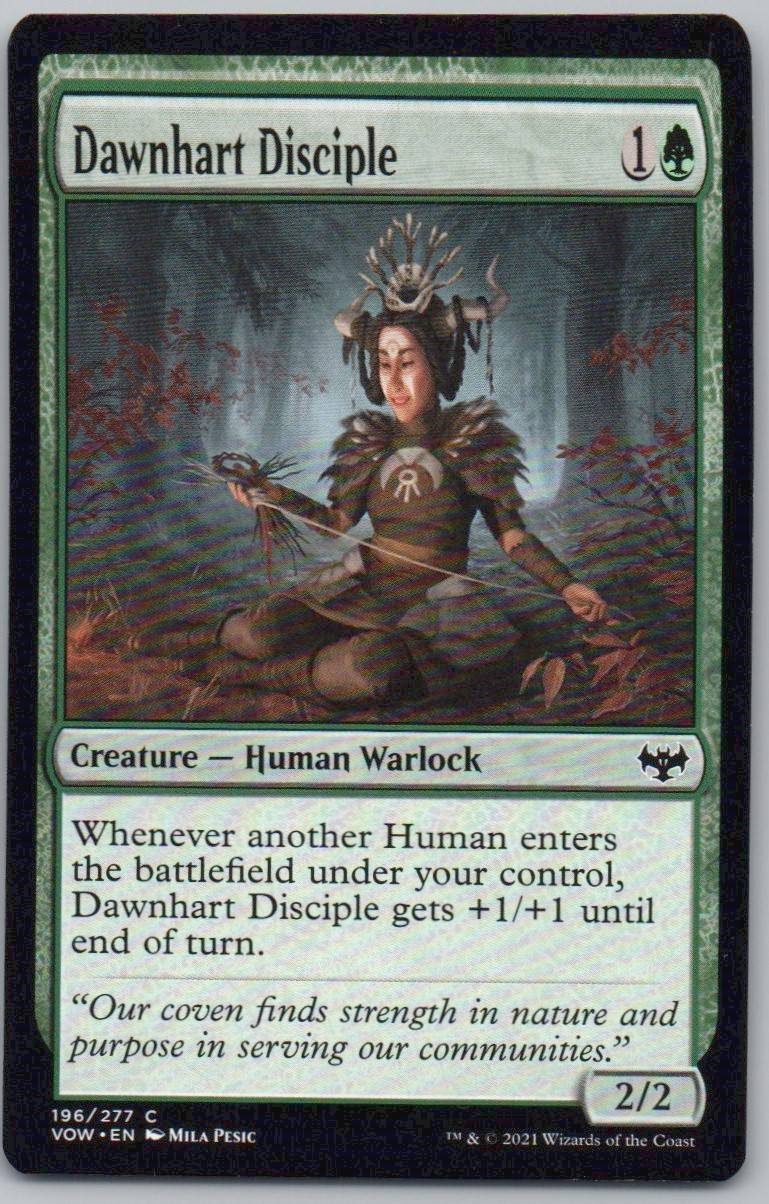Dawnhart Disciple 196 Normal Creature Card - Innistrad: Crimson Vow