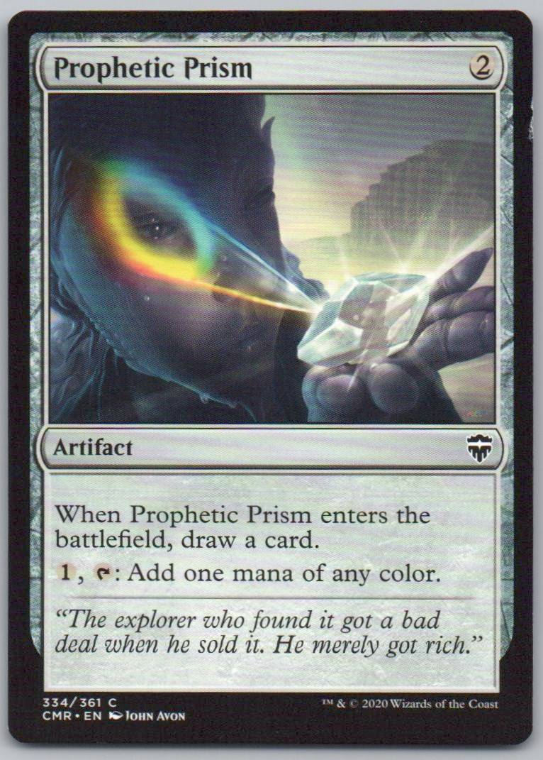 Prophetic Prism 334 Normal Artifact Card - Commander Legends