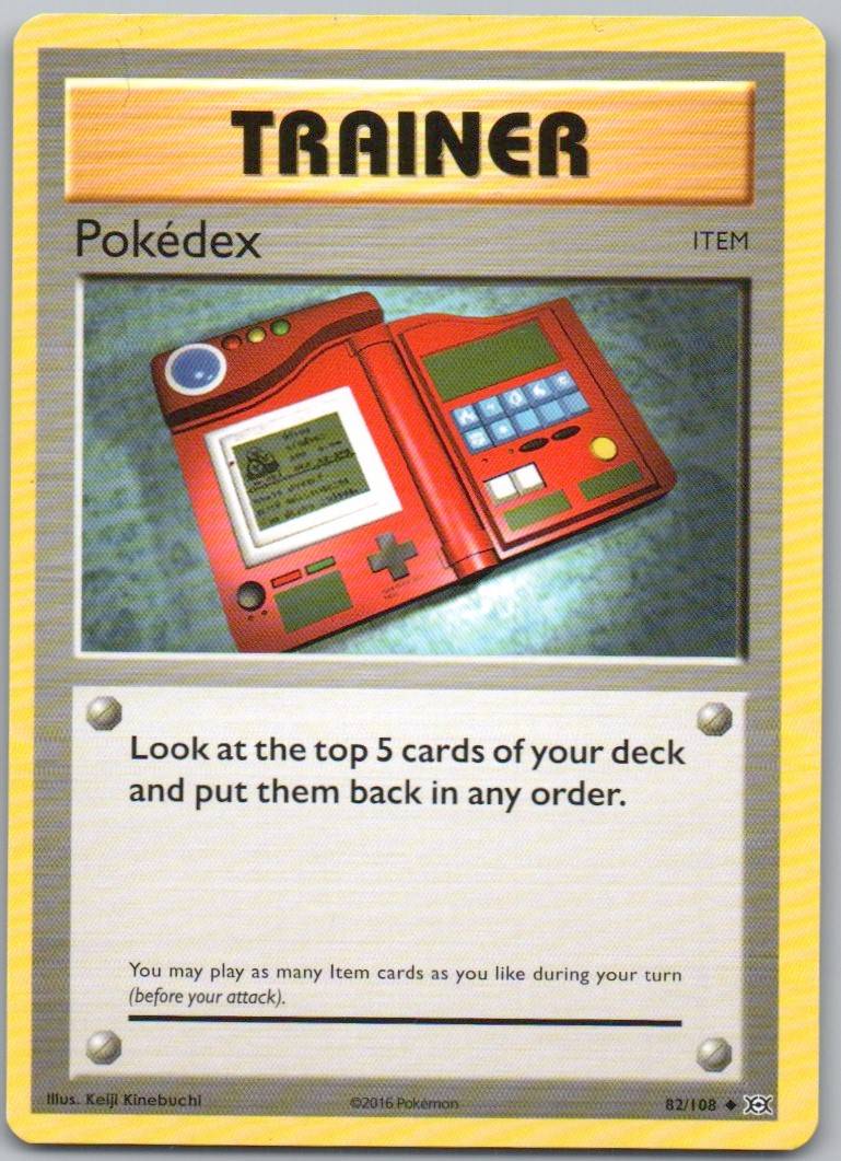 Pokedex 082 Normal Trainer Card - Evolutions