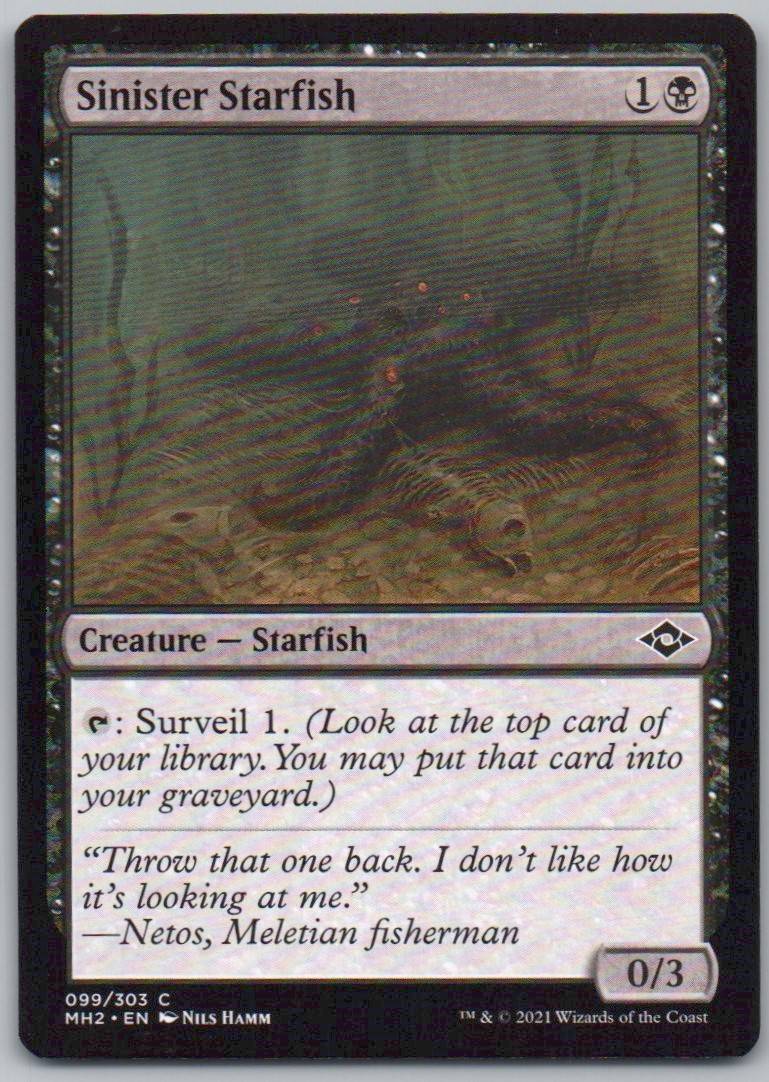 Sinister Starfish 99 0 Creature Card - Modern Horizons 2