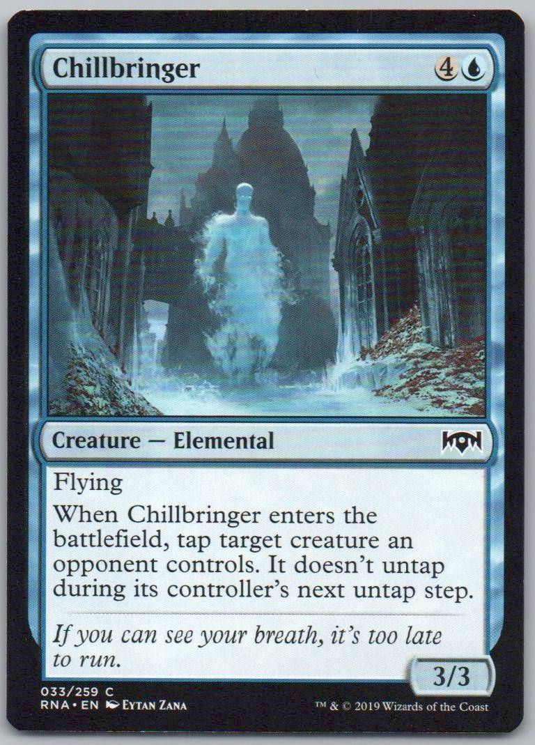 Chillbringer 33 Normal Creature Card - Ravnica Allegiance