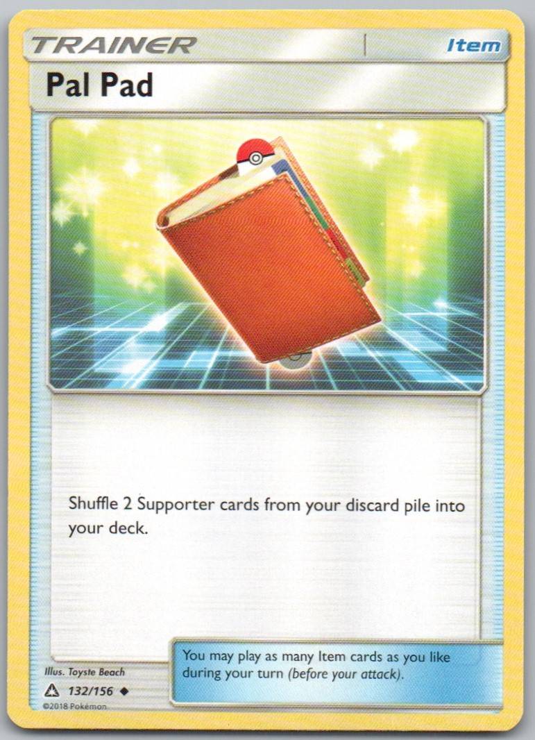 Pal Pad 132 Normal Trainer Card - Ultra Prism