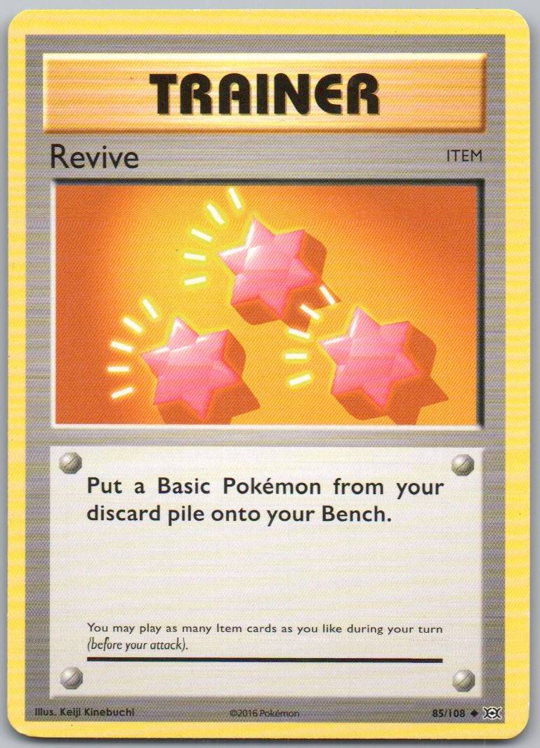 Revive 085 Normal Trainer Card - Evolutions