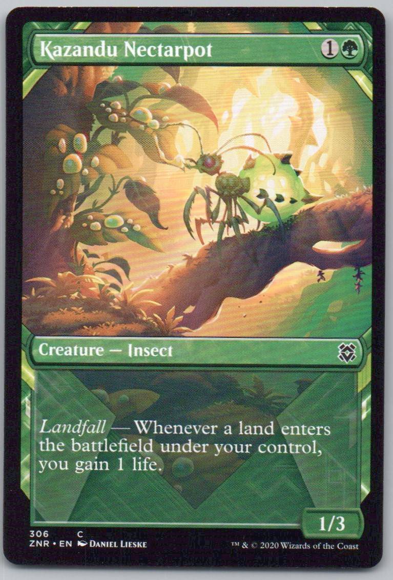 Kazandu Nectarpot (Showcase) 306 Normal Creature Card - Zendikar Rising