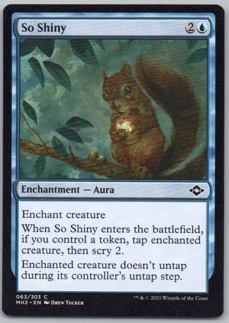 So Shiny 63 0 Enchantment Card - Modern Horizons 2