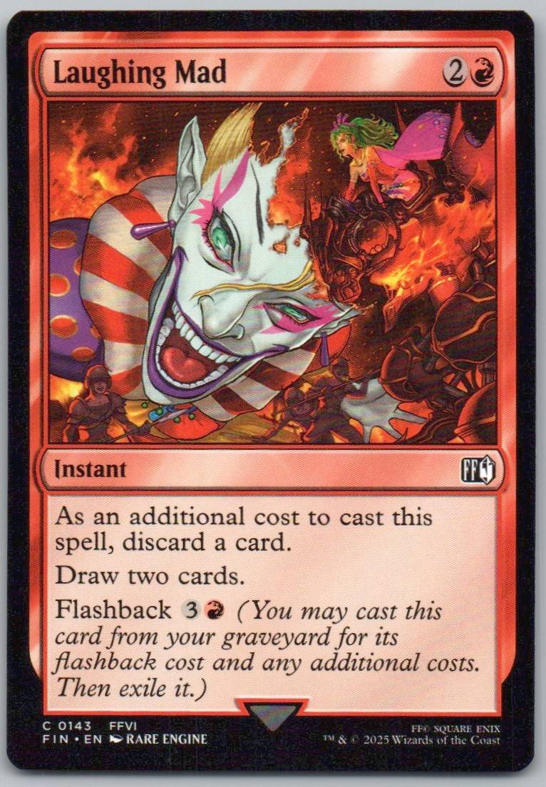 Laughing Mad 143 Normal Instant Card - FINAL FANTASY