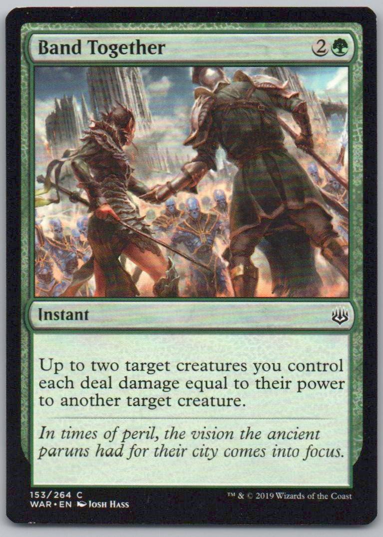 Band Together 153 Normal Instant Card - War of the Spark
