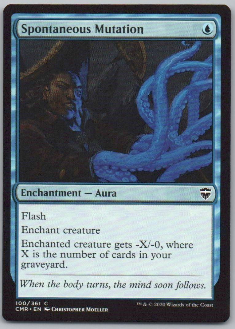Spontaneous Mutation 100 Normal Enchantment Card - Commander Legends