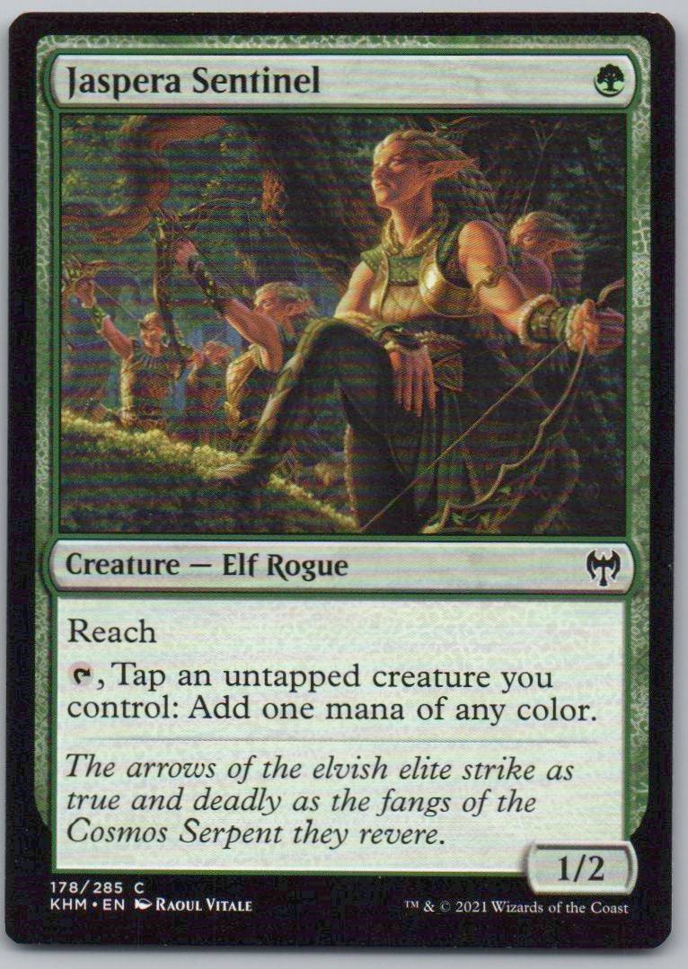 Jaspera Sentinel 178 Normal Creature Card - Kaldheim