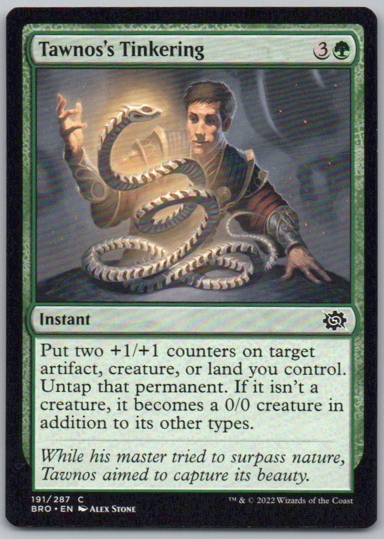 Tawnos's Tinkering 191 Normal Instant Card - The Brothers' War