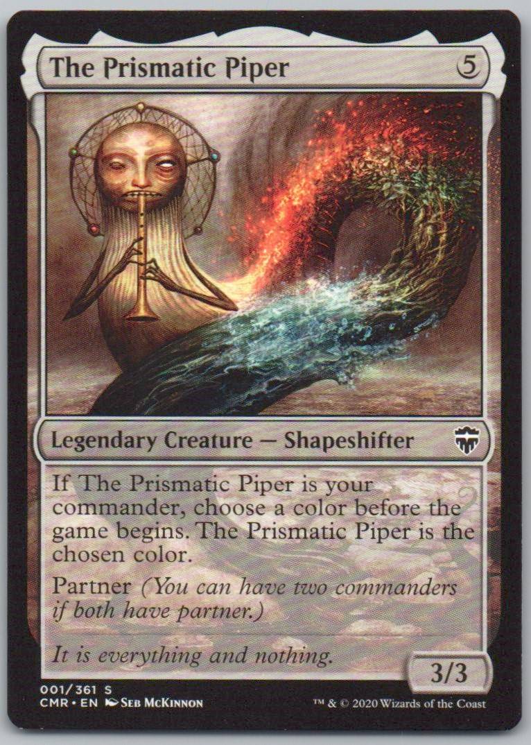 The Prismatic Piper 1 Normal Legendary Card - Commander Legends