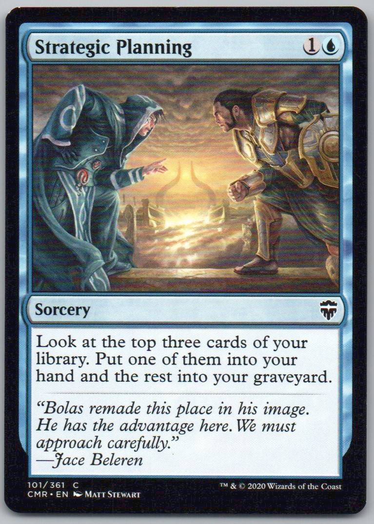 Strategic Planning 101 Normal Sorcery Card - Commander Legends