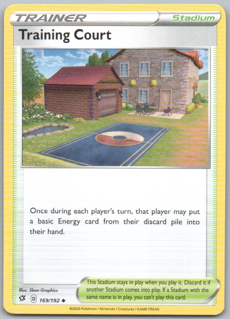 Training Court 169 Normal Trainer Card - Rebel Clash