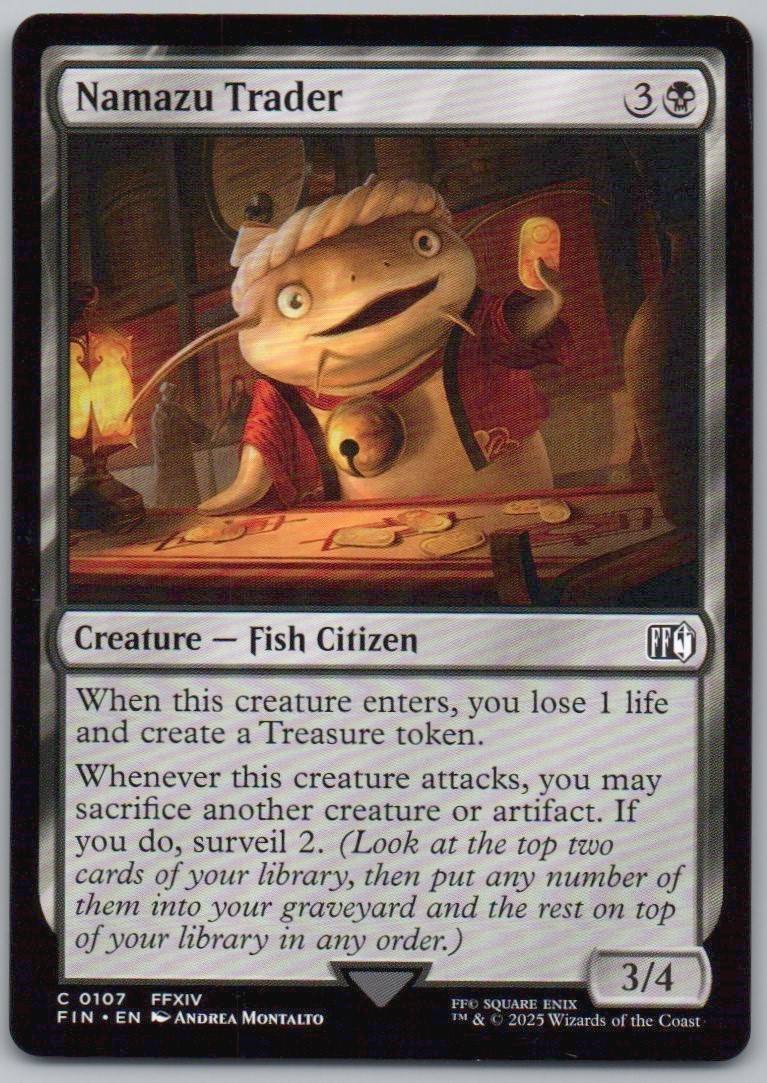 Namazu Trader 107 Normal Creature Card - FINAL FANTASY