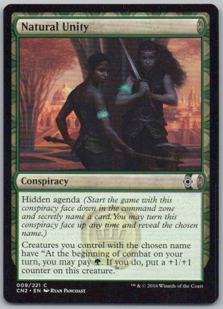 Natural Unity 9 Normal 0 Card - Conspiracy: Take the Crown