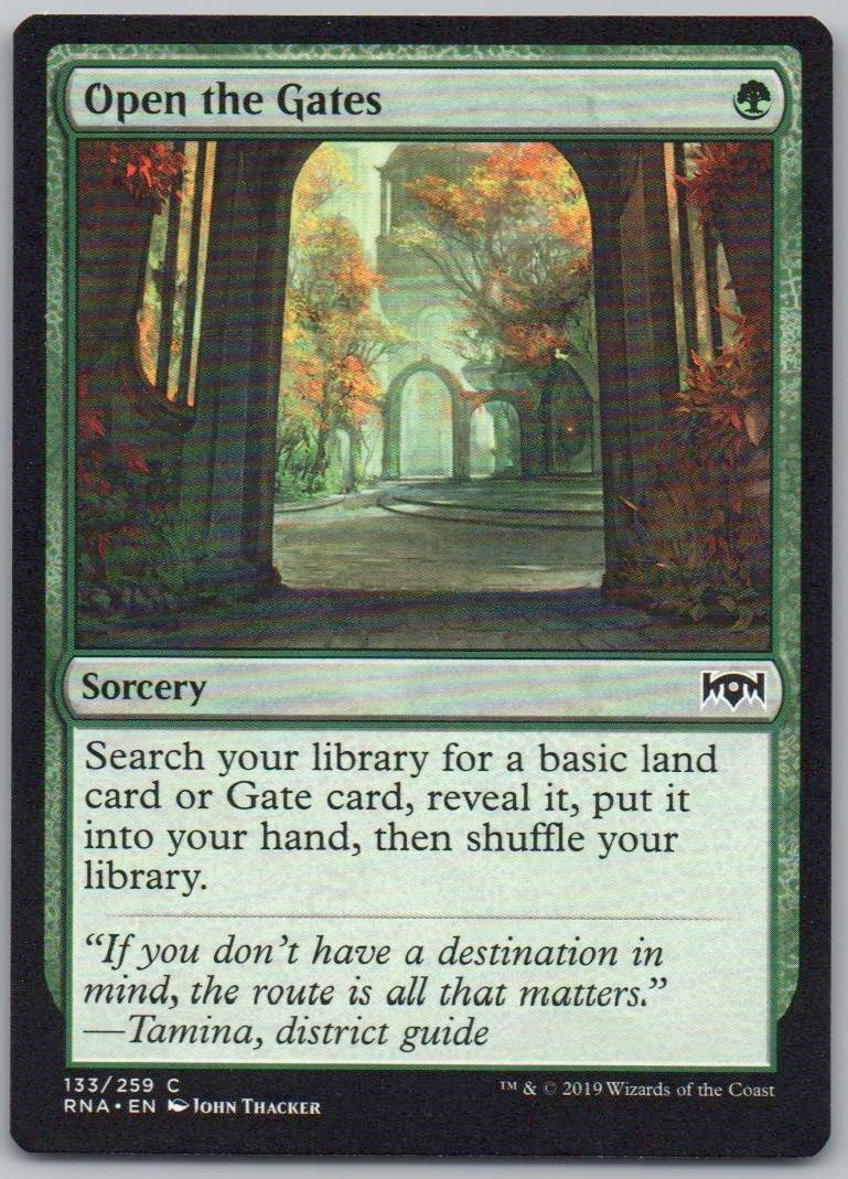 Open the Gates 133 Normal Sorcery Card - Ravnica Allegiance