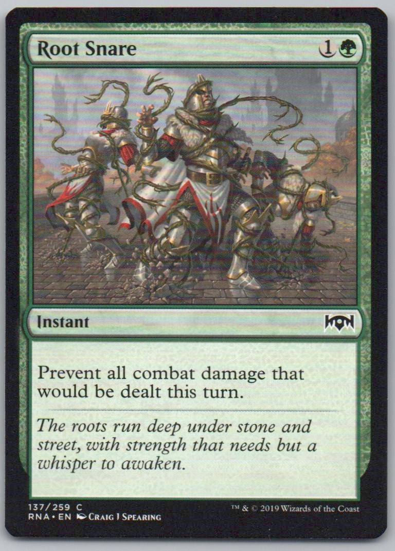 Root Snare 137 Normal Instant Card - Ravnica Allegiance