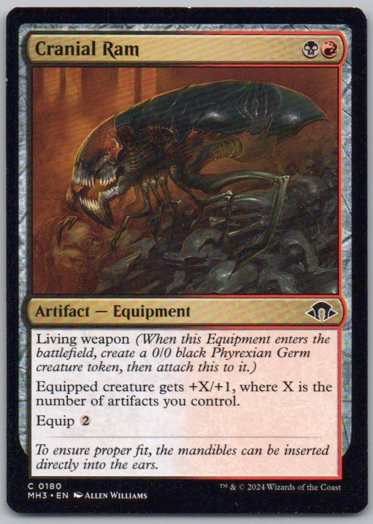 Cranial Ram 180 0 Artifact Card - Modern Horizons 3