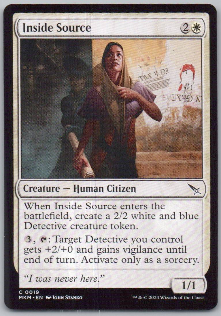 Inside Source 19 0 Creature Card - Murders at Karlov Manor