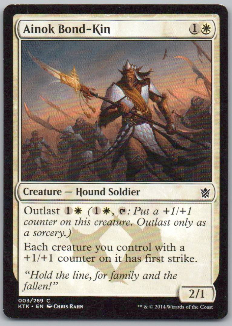 Ainok Bond-Kin 3 0 Creature Card - Khans of Tarkir