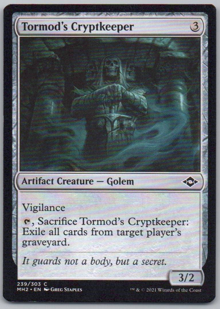 Tormod's Cryptkeeper 239 0 Artifact Card - Modern Horizons 2