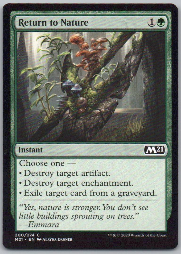 Return to Nature 200 Normal Instant Card - Core Set 2021