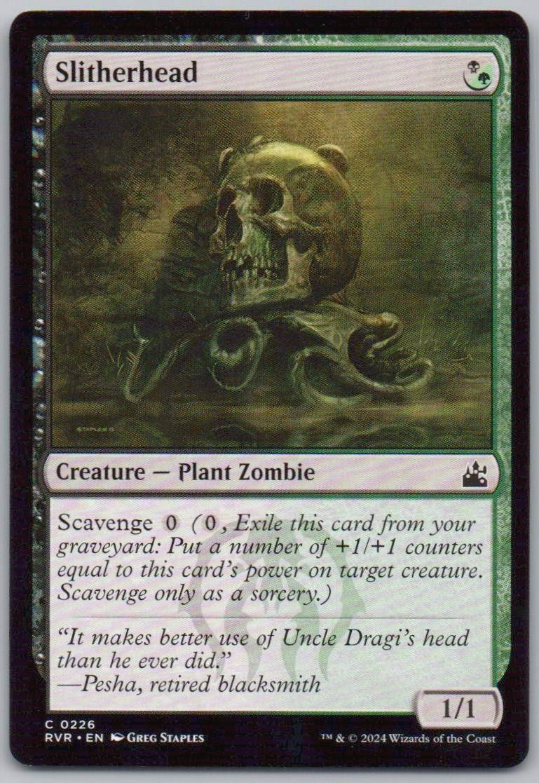 Slitherhead 226 Normal Creature Card - Ravnica Remastered
