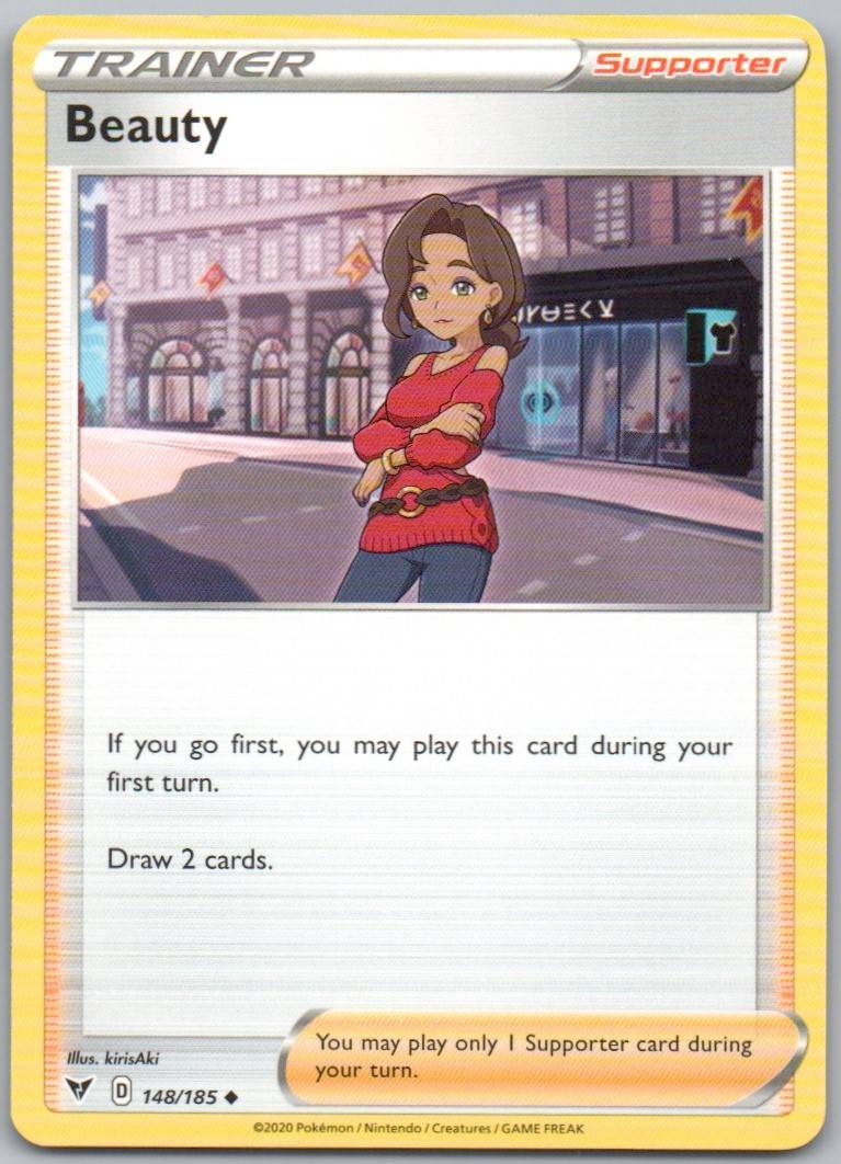 Beauty 148 Normal Trainer Card - Vivid Voltage