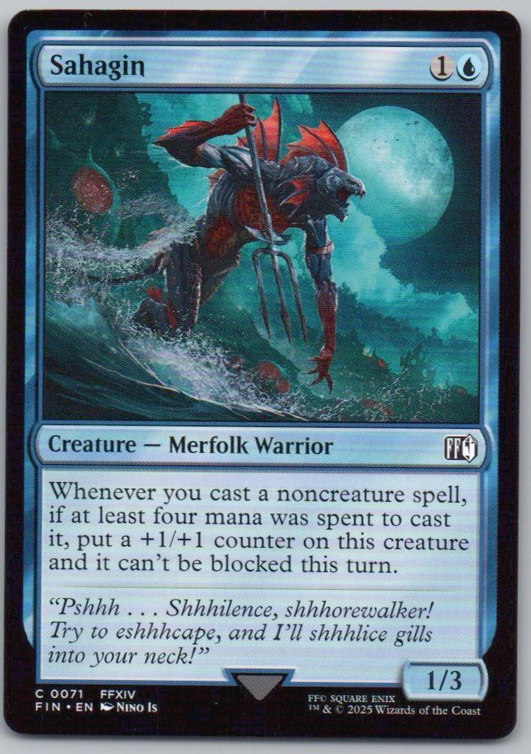 Sahagin 71 Normal Creature Card - FINAL FANTASY