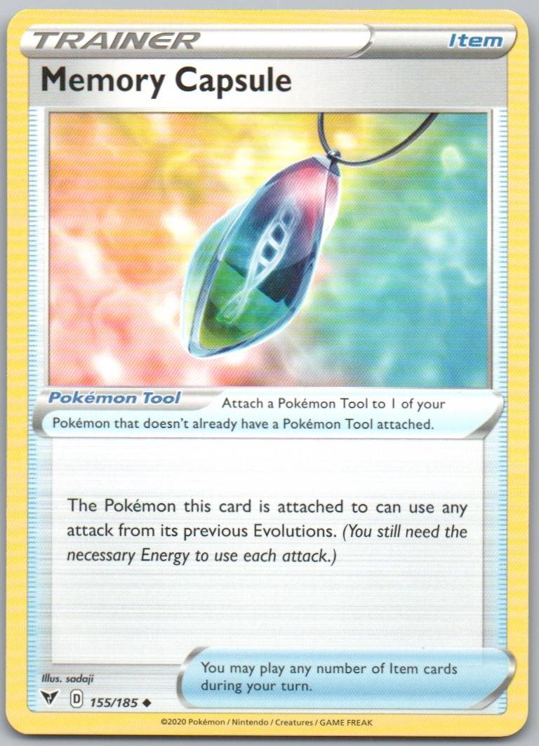 Memory Capsule 155 Normal Trainer Card - Vivid Voltage
