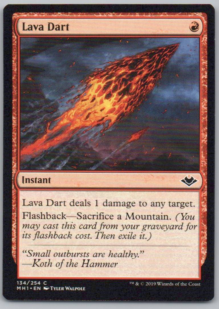 Lava Dart 134 Normal Instant Card - Modern Horizons