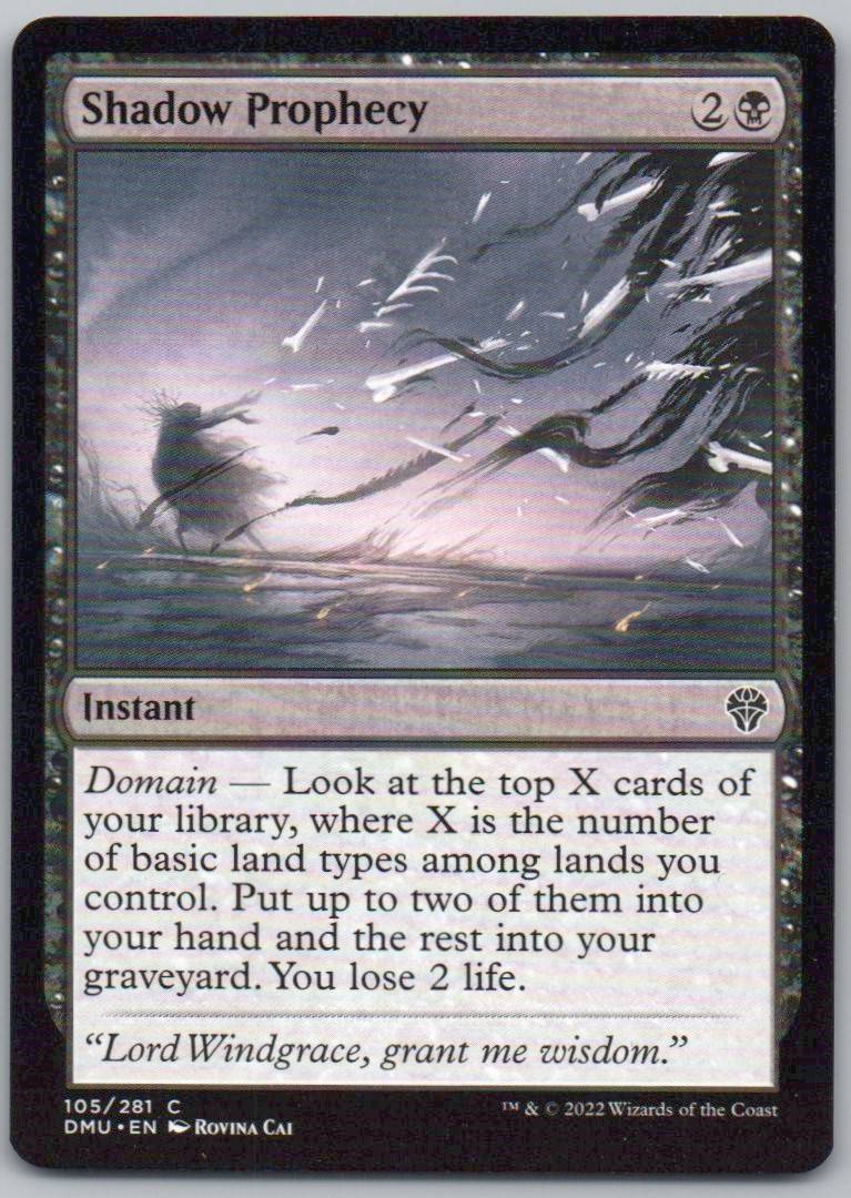 Shadow Prophecy 105/281 Normal Instant Card - The List Reprints