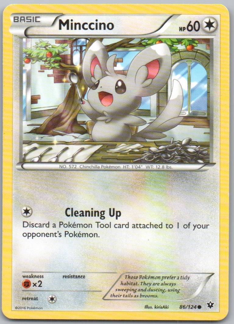 Minccino 086 Normal Colorless Card - Fates Collide