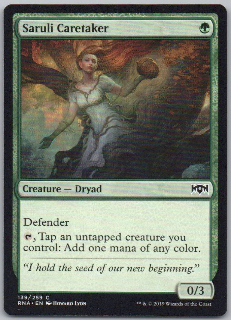 Saruli Caretaker 139 Normal Creature Card - Ravnica Allegiance