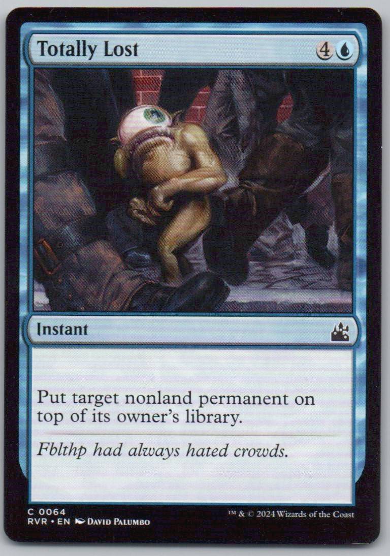 Totally Lost 64 Normal Instant Card - Ravnica Remastered