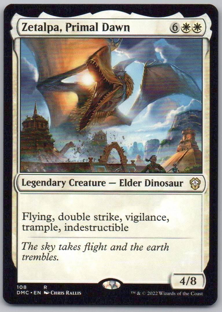 Zetalpa, Primal Dawn 108 Normal Legendary Card - Commander: Dominaria United
