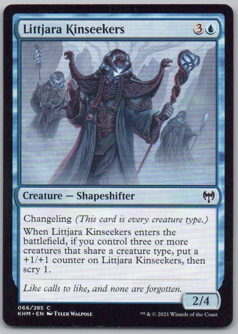 Littjara Kinseekers 66 Normal Creature Card - Kaldheim