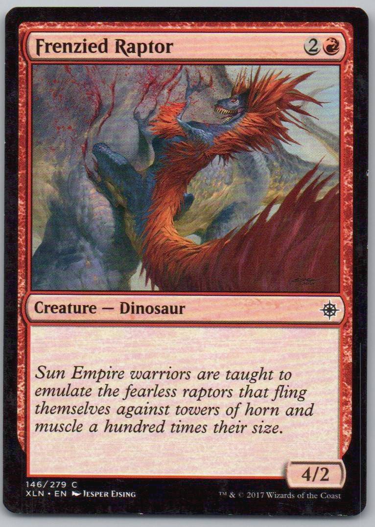 Frenzied Raptor 146 Normal Creature Card - Ixalan