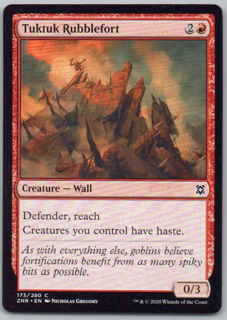 Tuktuk Rubblefort 173 Normal Creature Card - Zendikar Rising