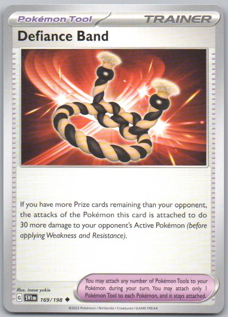Defiance Band 169 Normal 0 Card - Scarlet & Violet