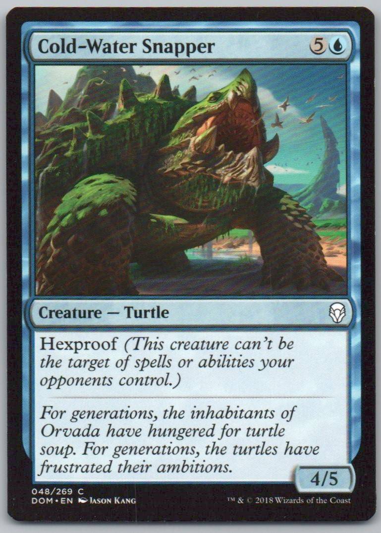 Cold-Water Snapper 48 Normal Creature Card - Dominaria