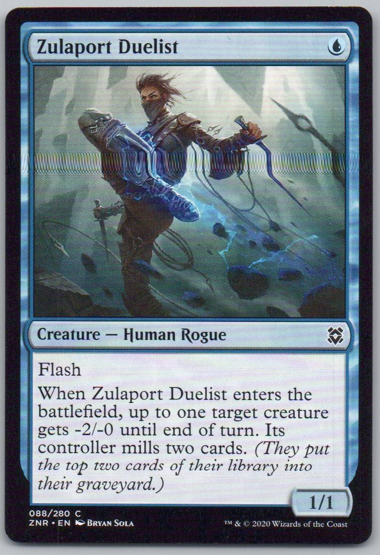 Zulaport Duelist 88 Normal Creature Card - Zendikar Rising