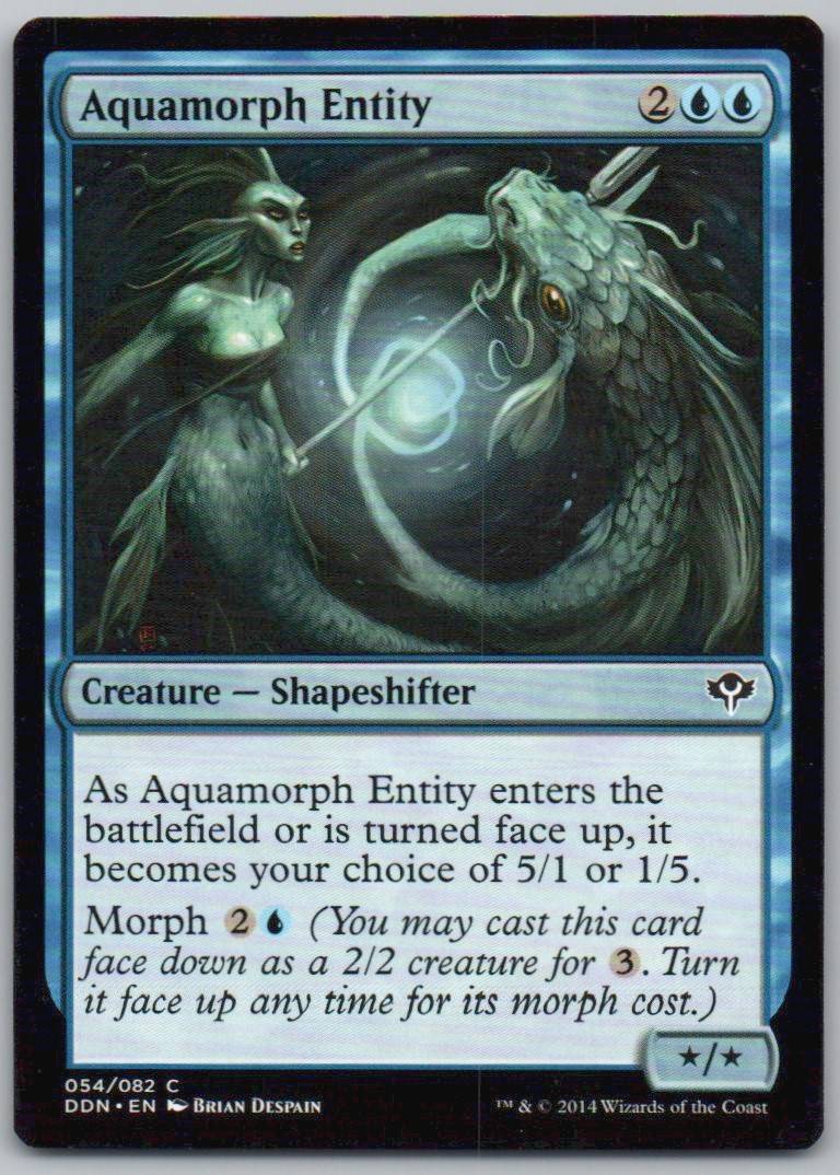 Aquamorph Entity 54 Normal Creature Card - Duel Decks: Speed vs. Cunning